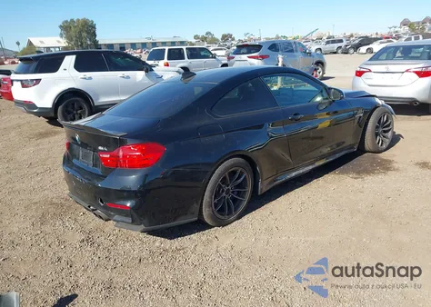 2015 BMW M4 from USA, damaged, VIN WBS3R9C54FK330373